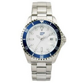 Watch Creations Women's Watch w/ Blue Rotating Bezel